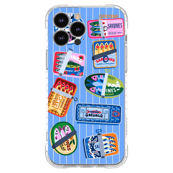 Capinha para celular  Vintage Sardines