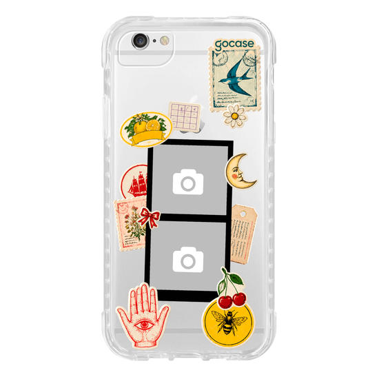 Capinha para celular  Vintage Stickers Picture