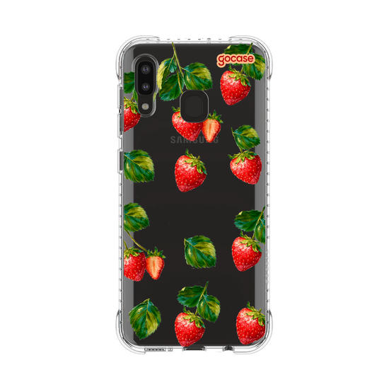 Capinha para celular  Vintage Strawberry