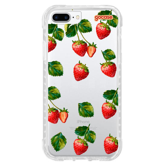 Capinha para celular  Vintage Strawberry