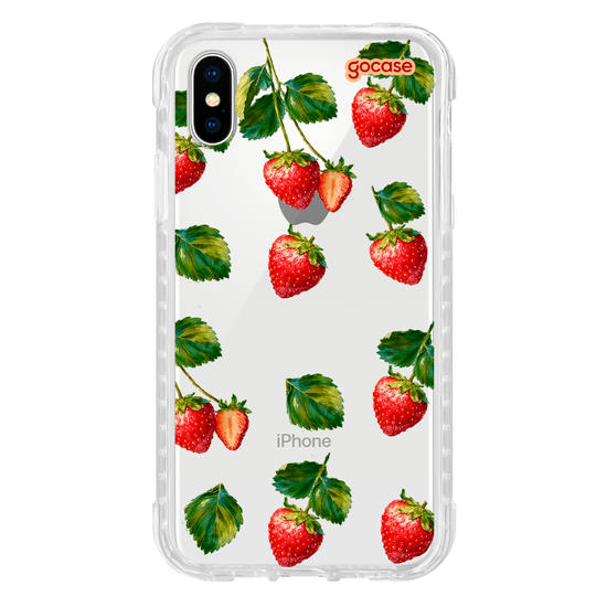 Capinha para celular  Vintage Strawberry
