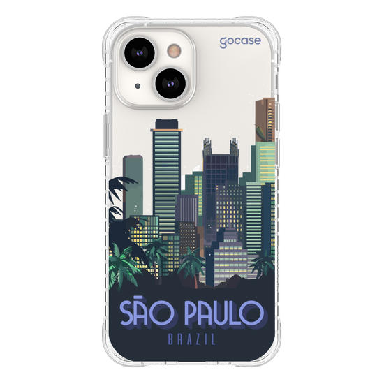  Vintage Travel Poster São Paulo