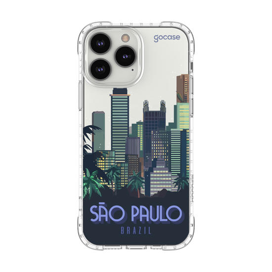 Capinha para celular  Vintage Travel Poster São Paulo