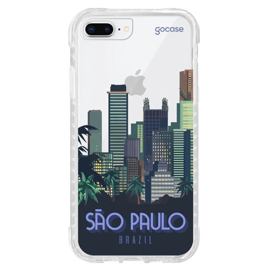 Capinha para celular  Vintage Travel Poster São Paulo