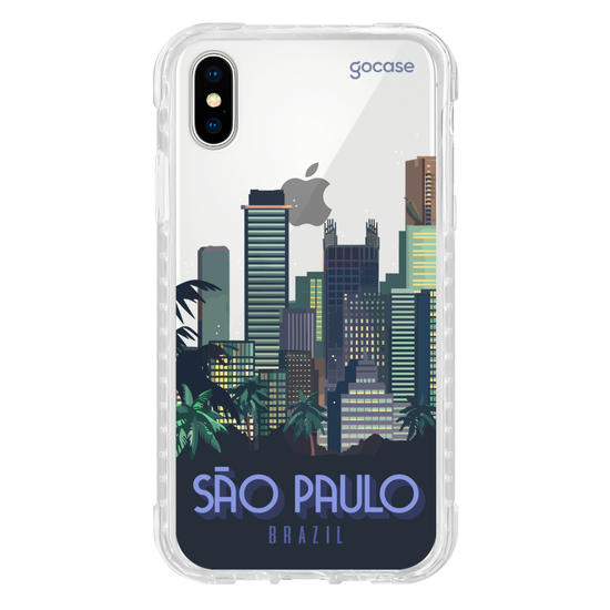 Capinha para celular  Vintage Travel Poster São Paulo