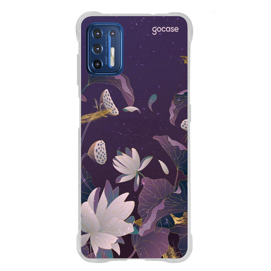 Capinha para celular  Violet Dark Flowers