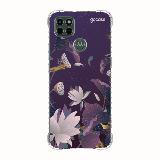 Capinha para celular  Violet Dark Flowers