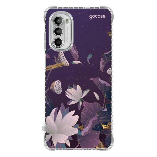 Capinha para celular  Violet Dark Flowers