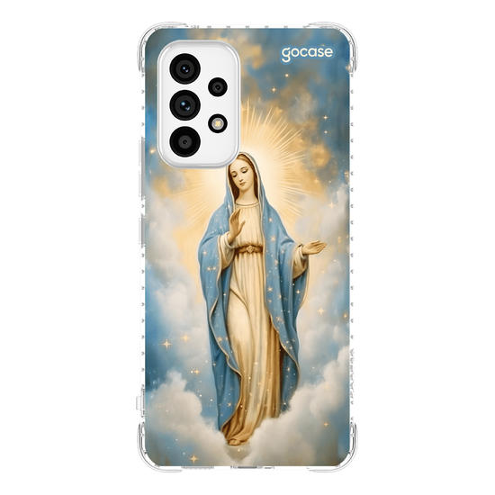 Capinha para celular  Virgem Maria - Estrelada