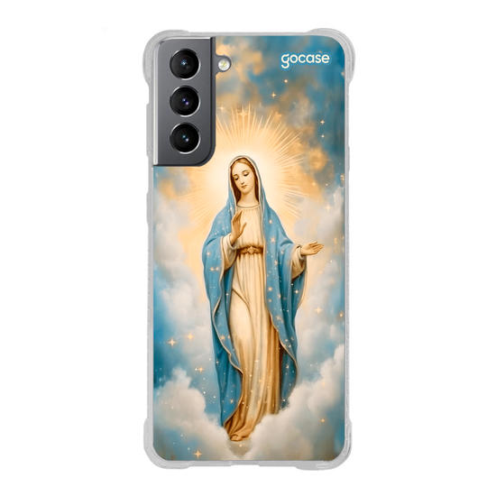 Capinha para celular  Virgem Maria - Estrelada