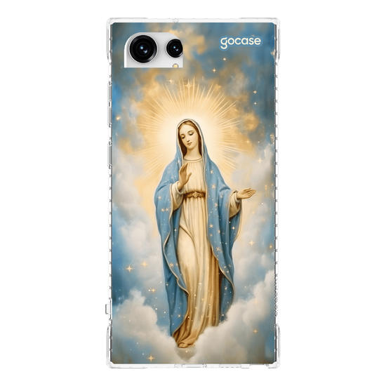 Capinha para celular  Virgem Maria - Estrelada