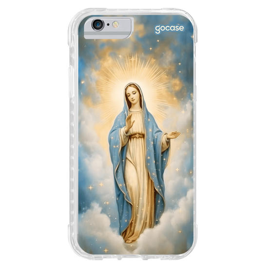 Capinha para celular  Virgem Maria - Estrelada