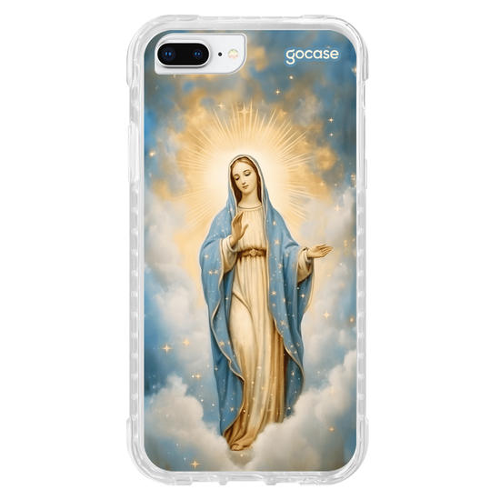 Capinha para celular  Virgem Maria - Estrelada