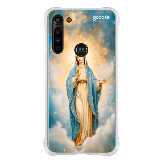 Capinha para celular  Virgem Maria - Estrelada
