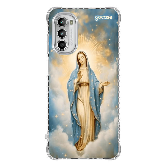 Capinha para celular  Virgem Maria - Estrelada