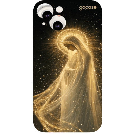 Capinha para celular  Virgem Maria Estrelas