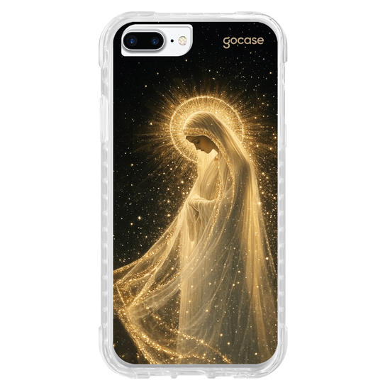 Capinha para celular  Virgem Maria Estrelas