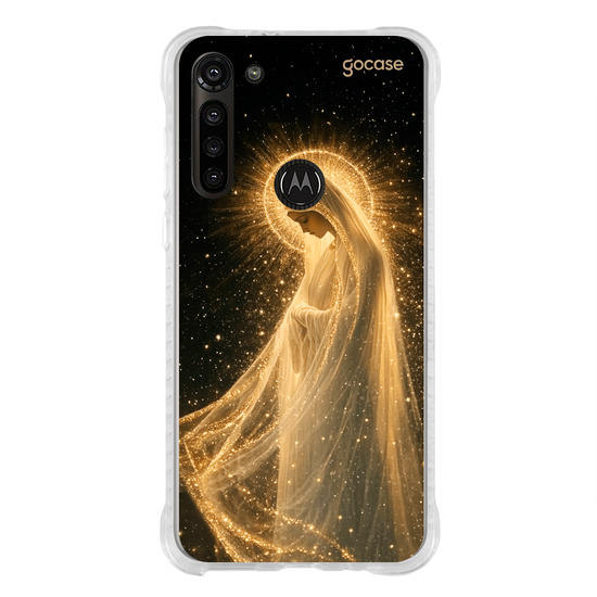 Capinha para celular  Virgem Maria Estrelas