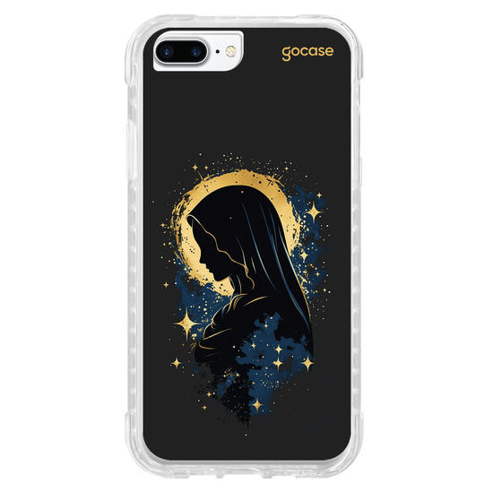 Capinha para celular  Virgem Maria Gold
