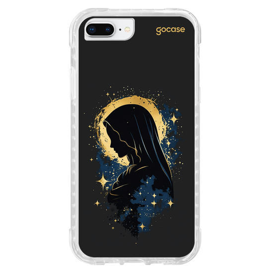Capinha para celular  Virgem Maria Gold