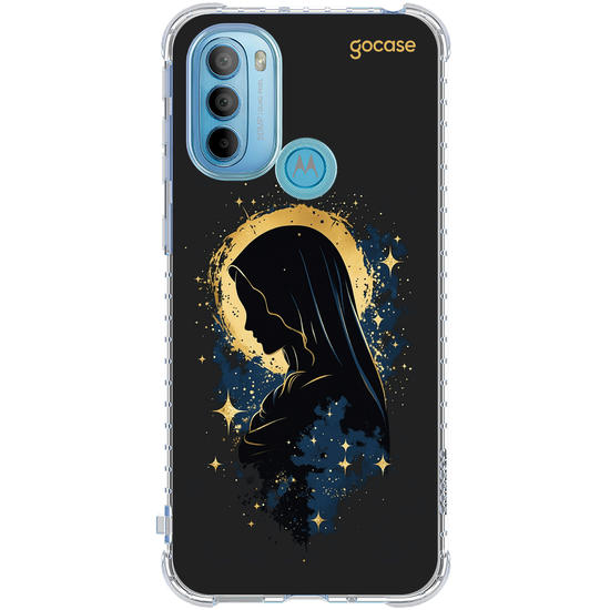 Capinha para celular  Virgem Maria Gold