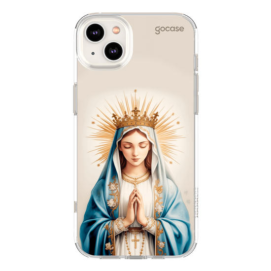 Capinha para celular  Virgem Maria Manto Sagrado