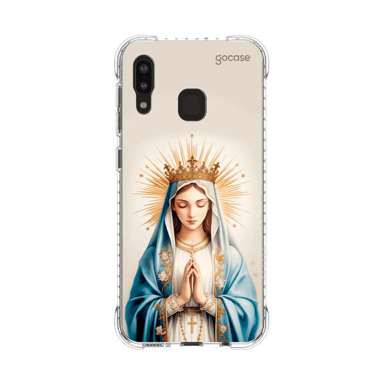Capinha para celular  Virgem Maria Manto Sagrado