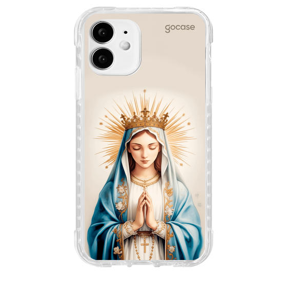 Capinha para celular  Virgem Maria Manto Sagrado