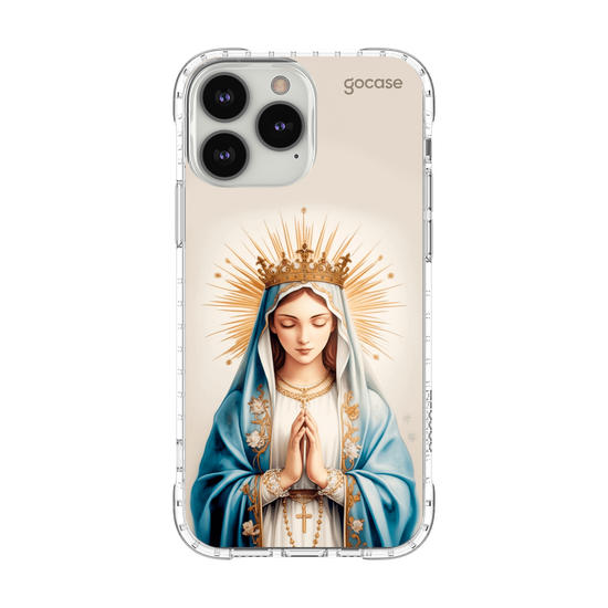 Capinha para celular  Virgem Maria Manto Sagrado