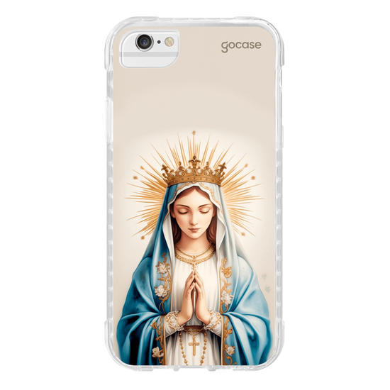 Capinha para celular  Virgem Maria Manto Sagrado