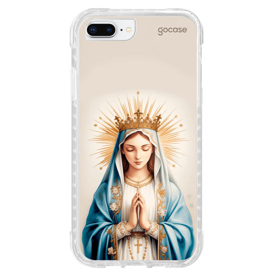 Capinha para celular  Virgem Maria Manto Sagrado