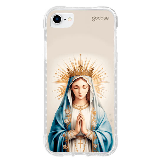 Capinha para celular  Virgem Maria Manto Sagrado