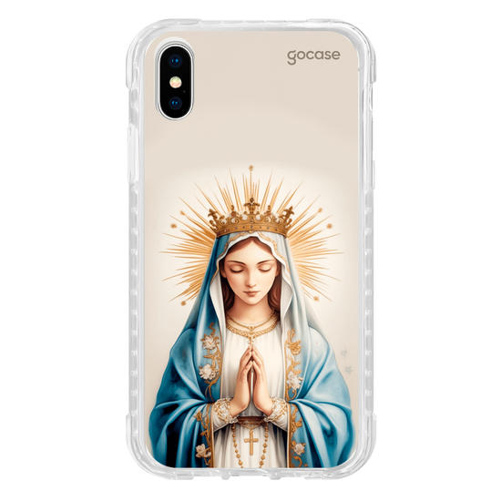 Capinha para celular  Virgem Maria Manto Sagrado