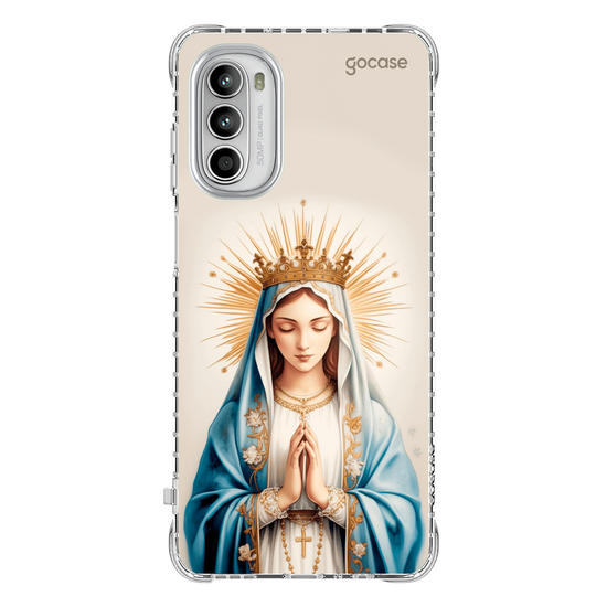 Capinha para celular  Virgem Maria Manto Sagrado