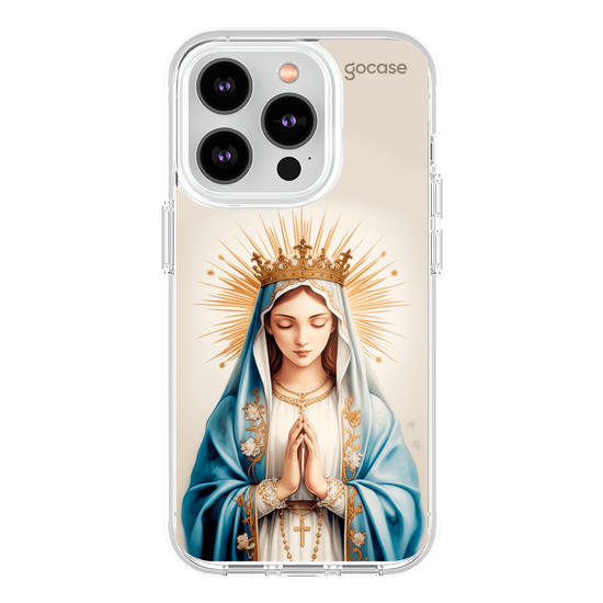 Capinha para celular  Virgem Maria Manto Sagrado