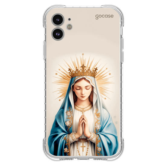 Capinha para celular  Virgem Maria Manto Sagrado