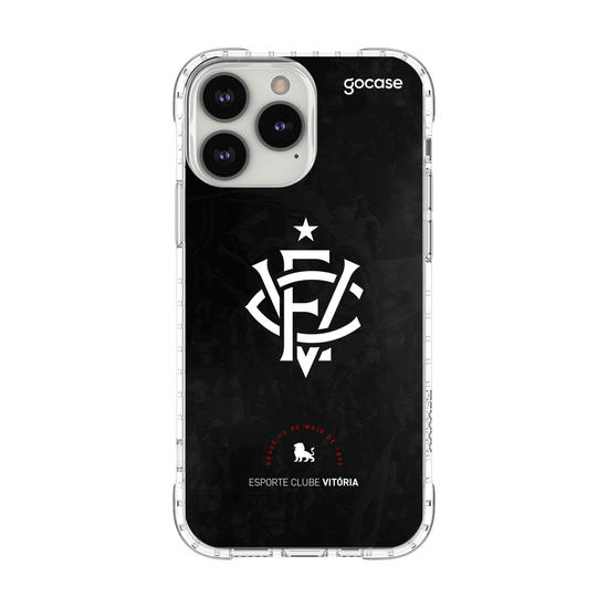 Capinha para celular  Vitória - Escudo Retro Black