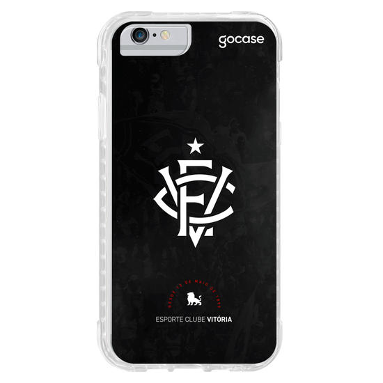 Capinha para celular  Vitória - Escudo Retro Black Capinha para celular  Vitória - Escudo Retro Black