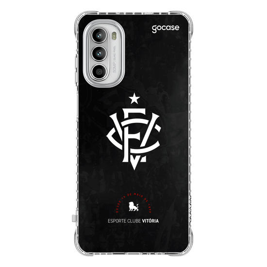 Capinha para celular  Vitória - Escudo Retro Black