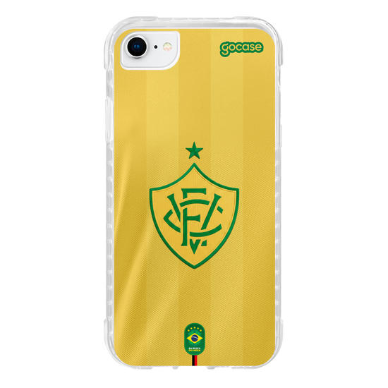 Capinha para celular  Vitória - Uniforme Brasil Amarelo Escudo