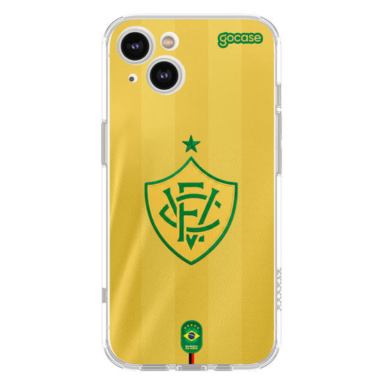  Vitória - Uniforme Brasil Amarelo Escudo