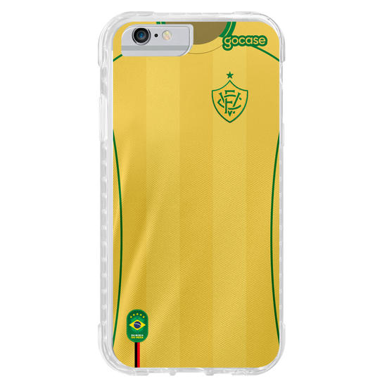 Capinha para celular  Vitória - Uniforme Brasil Amarelo