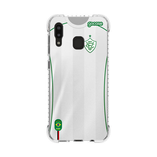Capinha para celular  Vitória - Uniforme Brasil Branco