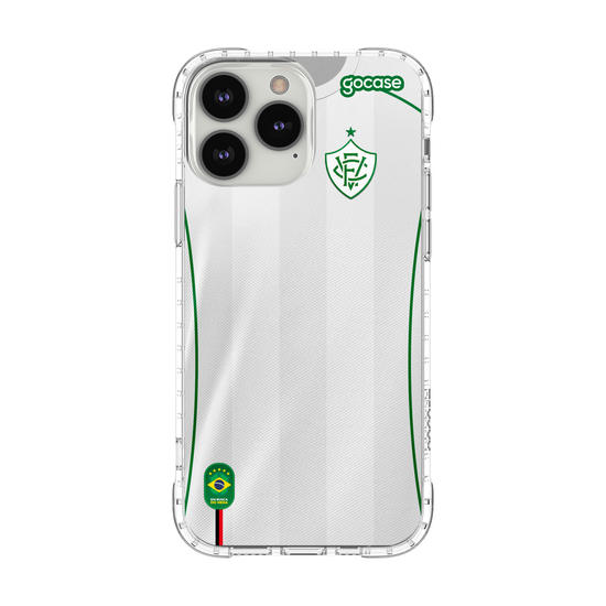 Capinha para celular  Vitória - Uniforme Brasil Branco