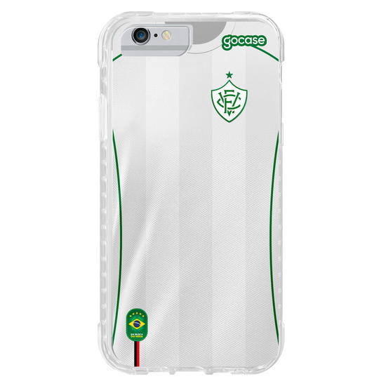 Capinha para celular  Vitória - Uniforme Brasil Branco
