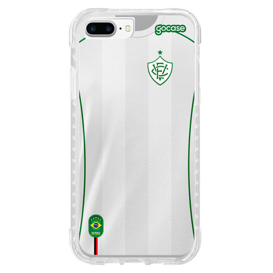 Capinha para celular  Vitória - Uniforme Brasil Branco
