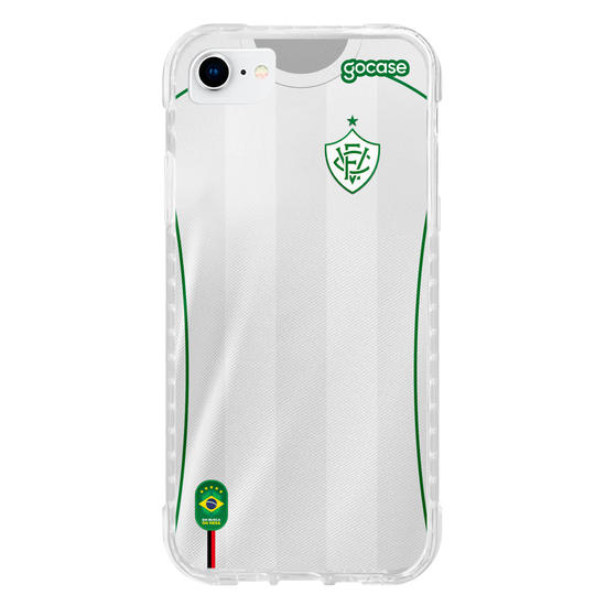 Capinha para celular  Vitória - Uniforme Brasil Branco