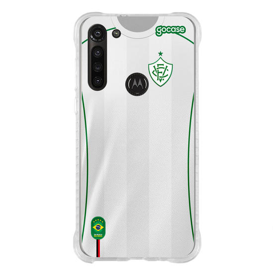 Capinha para celular  Vitória - Uniforme Brasil Branco