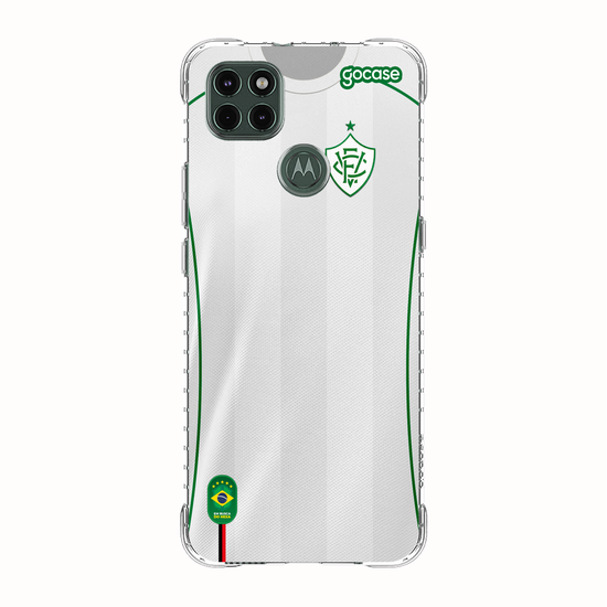 Capinha para celular  Vitória - Uniforme Brasil Branco