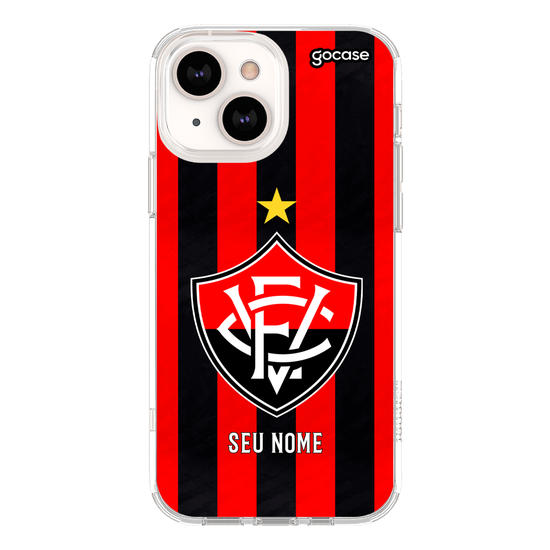 Capinha para celular Vitória - Uniforme 1 2023 Escudo